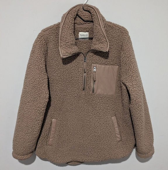 Abercrombie & Fitch Jackets & Blazers - Abercrombie & Fitch Teddy Coat In Size XL